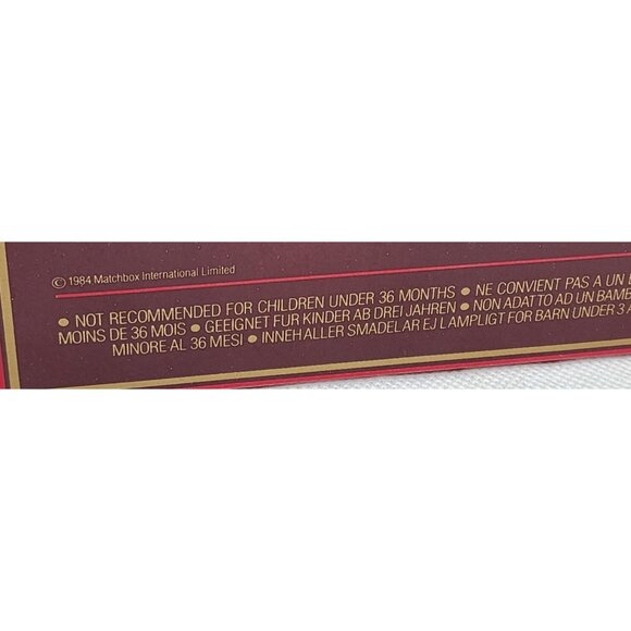 Matchbox Y-3 1912 Model T Ford Tanker - Vintage 1984 Diecast Collectible Car - Picture 11 of 14